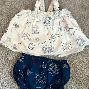 Old Navy Baby Fireworks Print Set